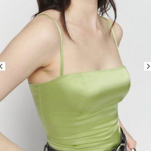 NWOT Reformation Overland Silk Top